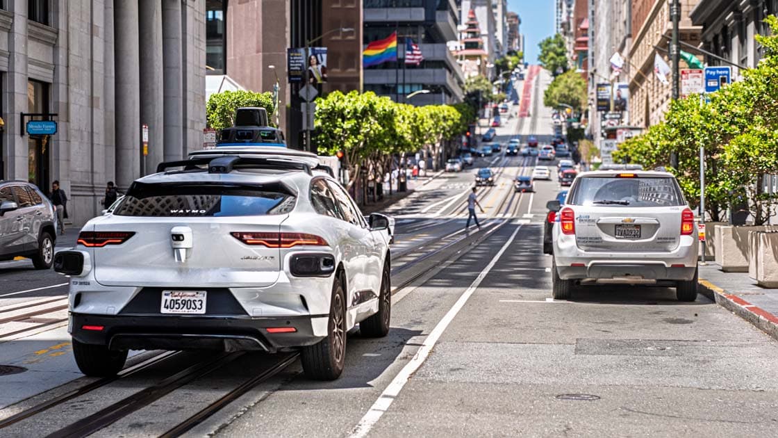 Waymo's driverless cars crash less often than people